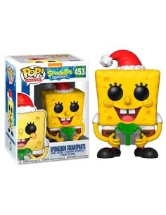 Figura pop bob esponja bob christmas  kiwiku.com