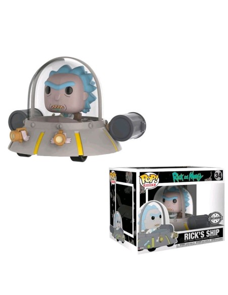 Figura pop rick & morty space cruiser exclusive  kiwiku.com