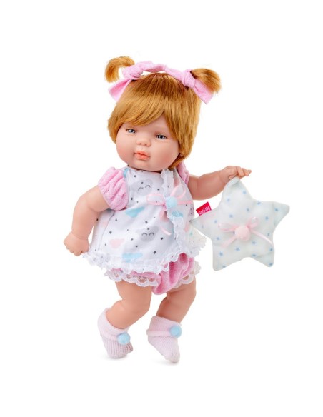 Muñeca baby smile vestido rosa  kiwiku.com