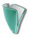 Be.ez la robe color addict - funda para apple macbook 13", jade (verde menta)