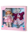 Muñeca trousseau colette con mecanismo