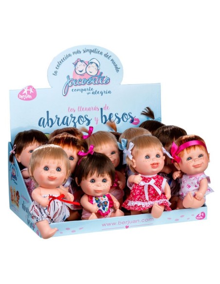 Muñeco pecosete con pelo surtido  kiwiku.com
