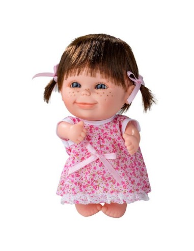 Muñeco pecosete con pelo surtido  kiwiku.com
