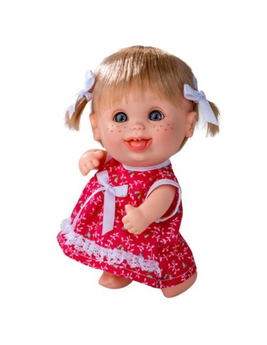 Muñeco pecosete con pelo surtido  kiwiku.com