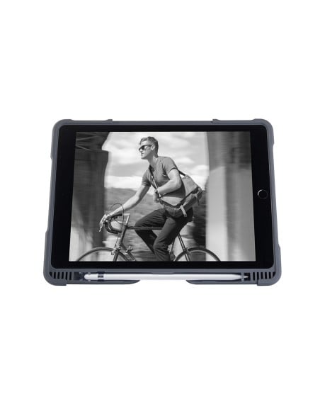 Funda Dux Plus para iPad 5 y 6 Gen con Clip para Pencil - Azul STM-222-165JW-03 kiwiku.com