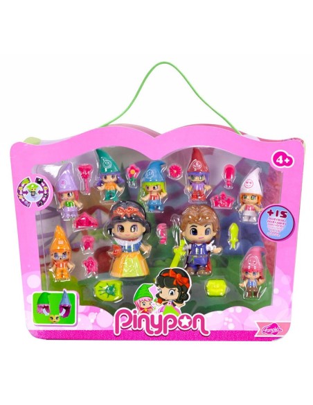 Pack Blanca Nieves y 7 Enanitos Pinypon 3038301 kiwiku.com