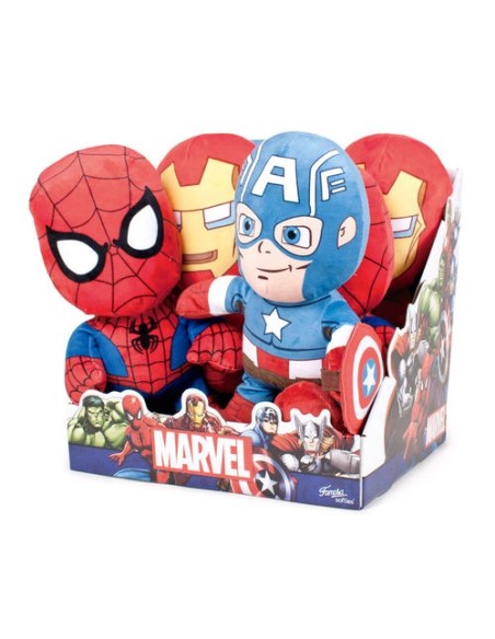 Peluche marvel soft 30cm surtido  kiwiku.com