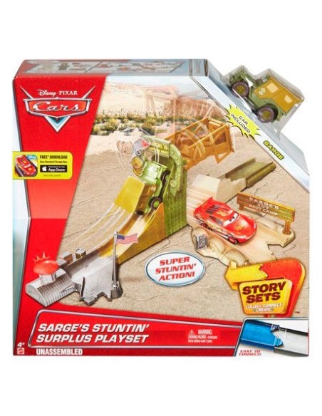 Campamento acrobatico de sargento cars disney  kiwiku.com