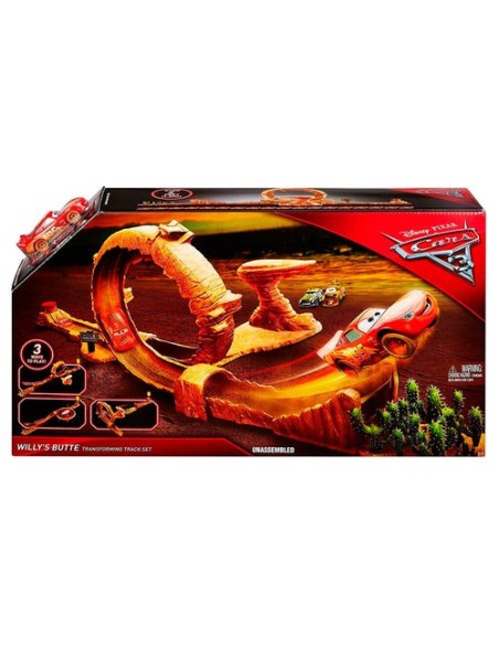 Pista monte willy 3 en 1 cars disney  kiwiku.com