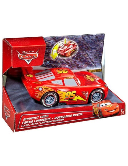 Coche cars disney quemando rueda 23cm  kiwiku.com