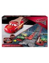 Circuito carreras rayo mcqueen cars disney 2 en 1
