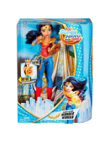 Figura accion wonder woman dc super hero girls  kiwiku.com