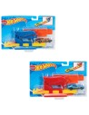 Coche con lanzador hot wheels surtido
