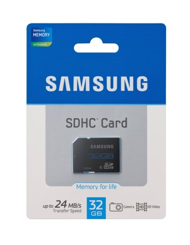 Samsung MB-SSBGB/EU - Tarjeta SD de 32 GB, clase 6: SAMSUNG ELECTRONICS IBERIA S.A: Kiwiku.com: Electrónica
