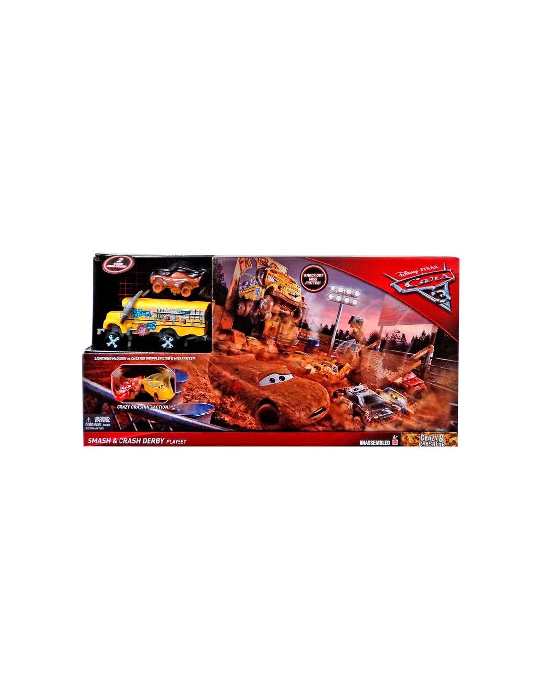 Pista coches locos cars 3 disney 2159645 kiwiku