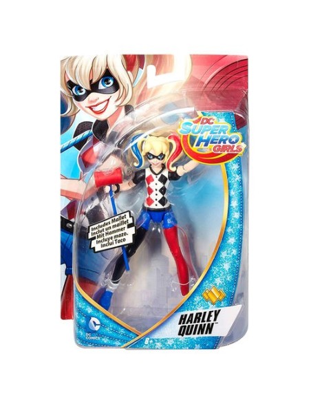 Figura accion harley quinn dc comics  kiwiku.com