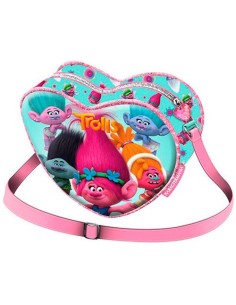 Bolso trolls colors corazon  kiwiku.com