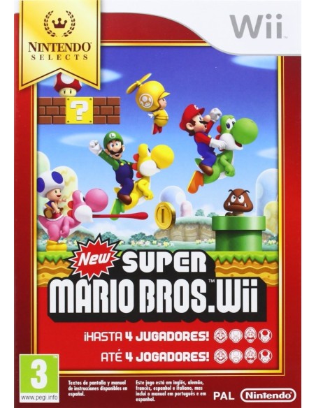 Wii new super mario bros selects