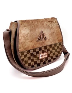 Bolso muffin harry potter deathly hallows  Tamaño: 26x34x10cm.  kiwiku.com