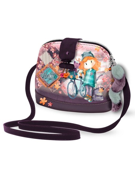 Bolso bandolera ninette bicycle  kiwiku.com