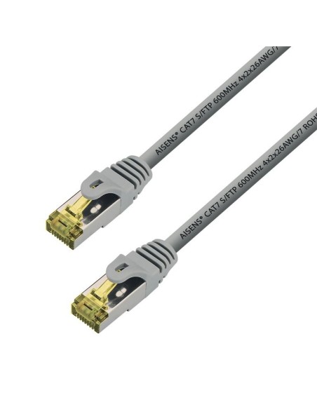 Latiguillo de red aisens a146-0337 - rj45 - s/ftp - cat7 - 5m - gris A146-0337 kiwiku.com