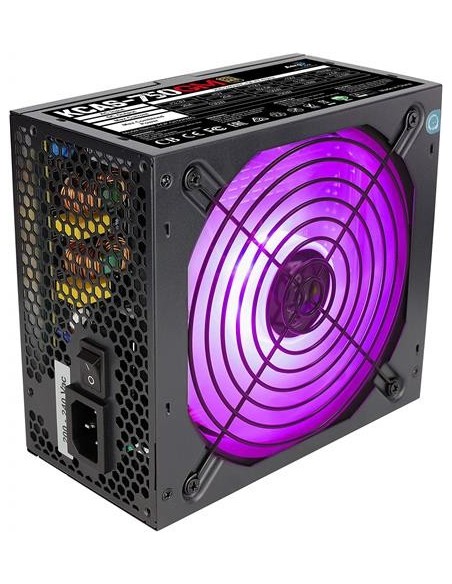 Fuente alimentacion aerocool kickass  750gm  certificado 80 plus gold KCAS750GM kiwiku.com