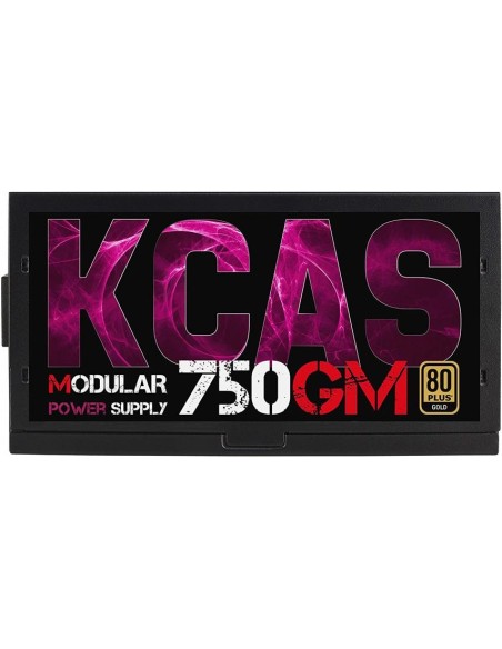 Fuente alimentacion aerocool kickass  750gm  certificado 80 plus gold KCAS750GM kiwiku.com