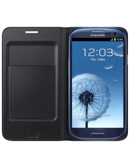 Samsung EF-NI930BBEGWW - Funda billetera flip para Samsung Galaxy S3, negro: Samsung: Kiwiku.com: Electrónica