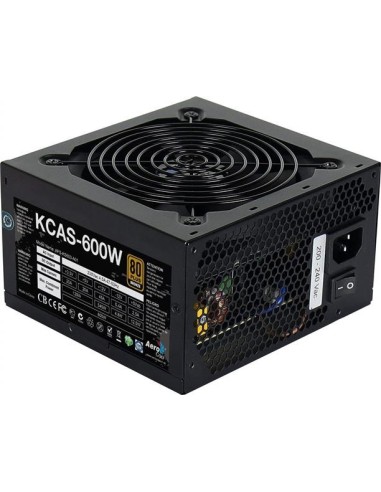 Fuente alimentacion aerocool kickass 600w 80 plus silve12x KCAS600S kiwiku.com