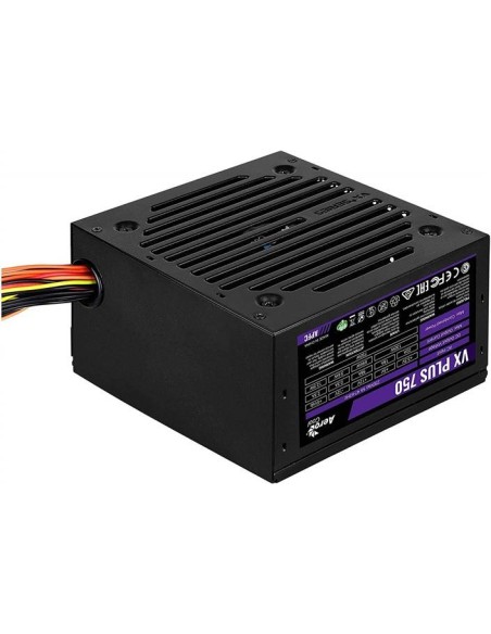 Fuente alimentacion aerocool vx plus 750 85+, 750w VXPLUS750 kiwiku.com
