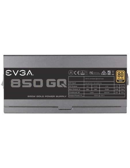 Fuente De AlimentacióN Evga 850 Gq 850W Atx 80+ Gold 210-Gq-0850-V2