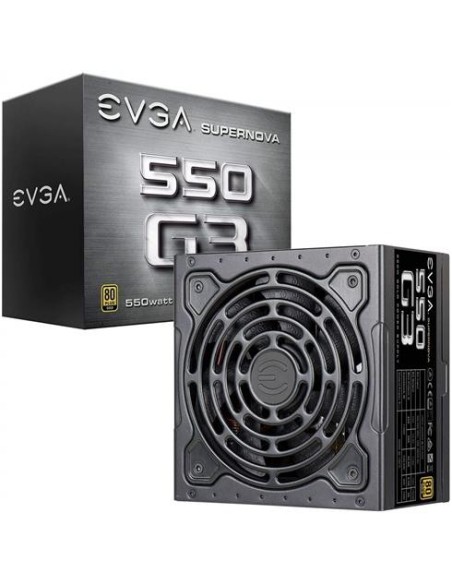 Fuente de alimentación EVGA SuperNOVA 550 G3 80 Plus Gold 550W 220-G3-0550-Y2 kiwiku.com