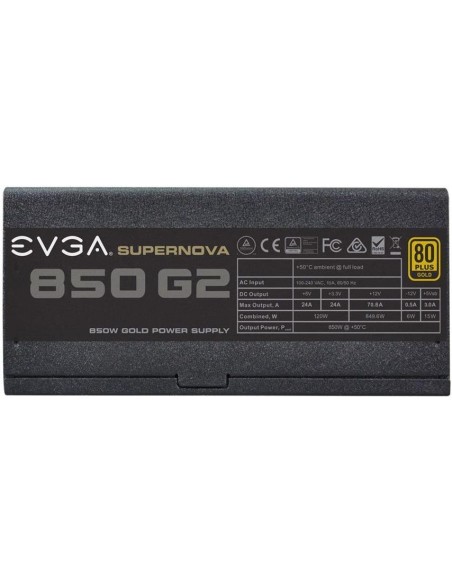 Fuente de Alimentación ATX 850W EVGA 850 G2 80 Plus Gold 220-G2-0850-X2 kiwiku.com
