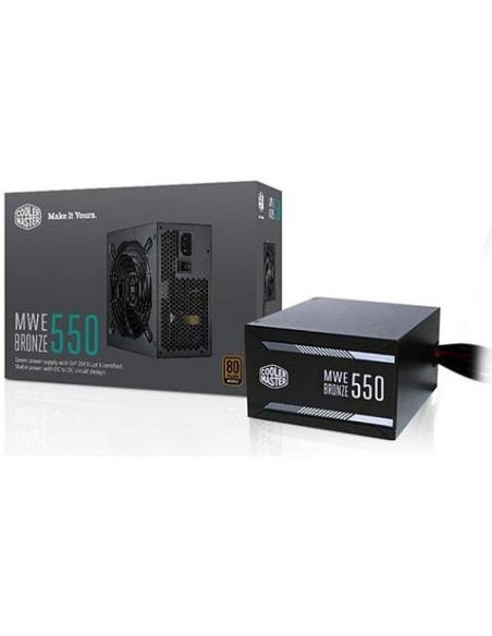 Fuente alimentacion cooler master mwe 550 550w 80+ bronze MPX-5501-ACAAB-EU kiwiku.com