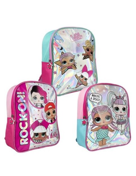 Mochila casual lol Making A Splash, Color Rosa 2100002947 kiwiku.com