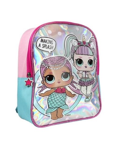 Mochila casual lol Making A Splash, Color Rosa 2100002947 kiwiku.com