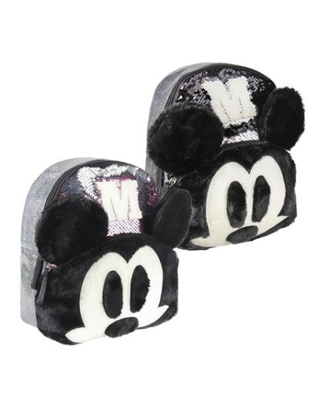 Mochila casual moda mickey, Color Rosa, Talla 25 CM 2100002665 kiwiku.com