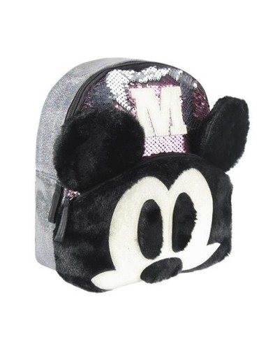 Mochila casual moda mickey, Color Rosa, Talla 25 CM 2100002665 kiwiku.com