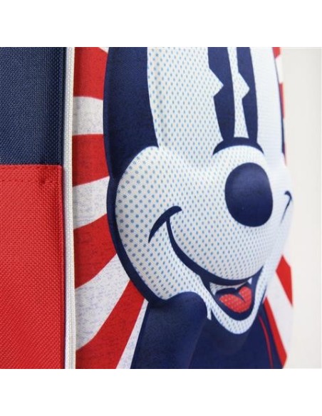 Mochila carro infantil 3d mickey, Color Rojo 2100002661 kiwiku.com