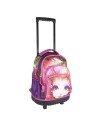 Mochila carro escolar nebulous, Color Rosa