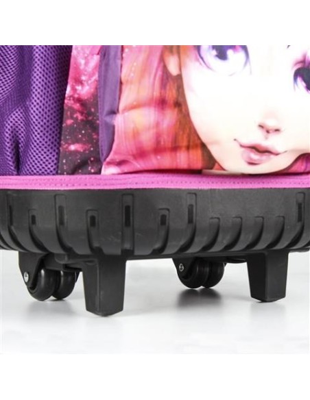 Mochila carro escolar nebulous, Color Rosa 2100002595 kiwiku.com