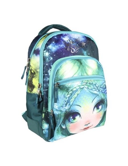 Mochila escolar nebulous, Color Verde 2100002591 kiwiku.com
