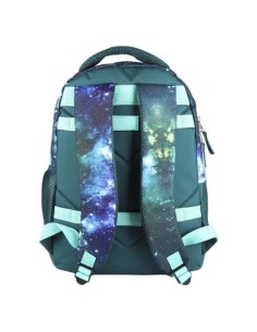 Mochila escolar nebulous, Color Verde 2100002591 kiwiku.com 2