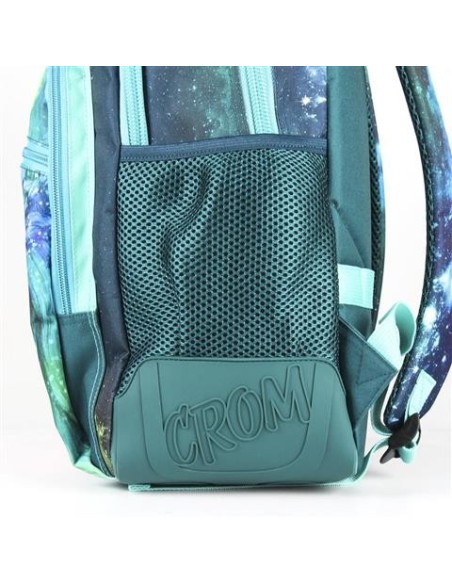 Mochila escolar nebulous, Color Verde 2100002591 kiwiku.com