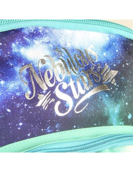 Mochila escolar nebulous, Color Verde 2100002591 kiwiku.com