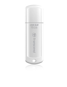 Transcend JetFlash 730 - Memoria USB de 16 GB blanco