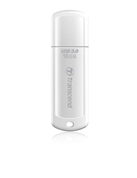 Transcend JetFlash 730 - Memoria USB de 16 GB blanco