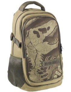 Mochila casual viaje/portÁtil jurassic park, Color Kaki 2100002326 kiwiku.com