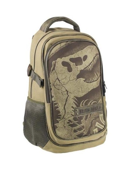 Mochila casual viaje/portÁtil jurassic park, Color Kaki 2100002326 kiwiku.com