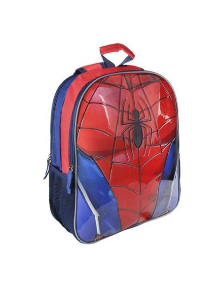 Mochila escolar reversible spiderman, Color Rojo 2100002154 kiwiku.com